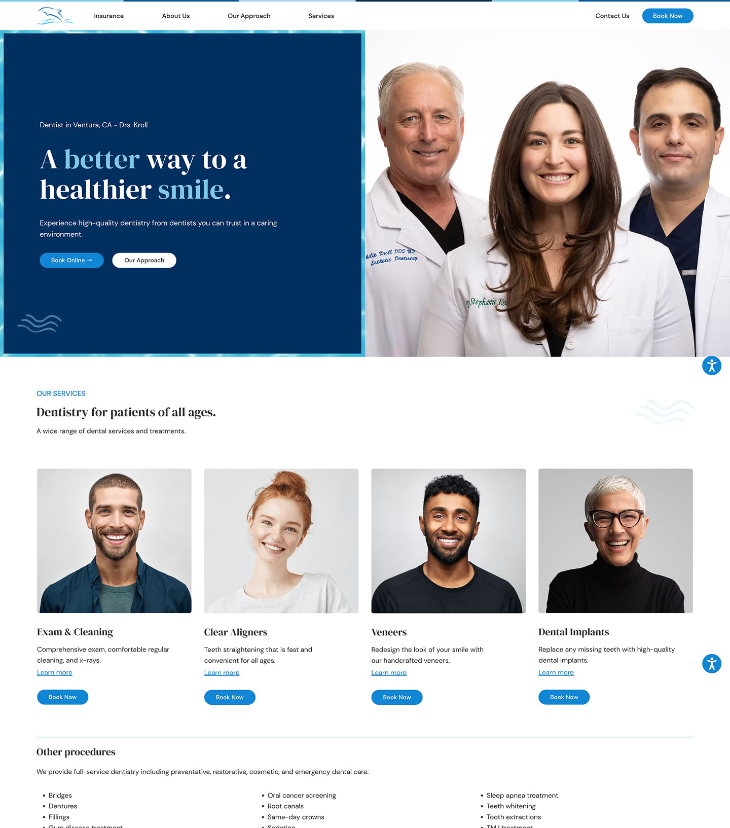 Drs. Kroll website
