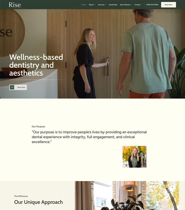 Rise website